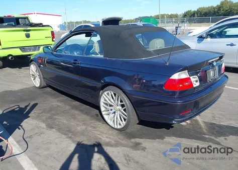 2002 BMW 325Ci from USA, damaged, VIN WBABS33472PG87510